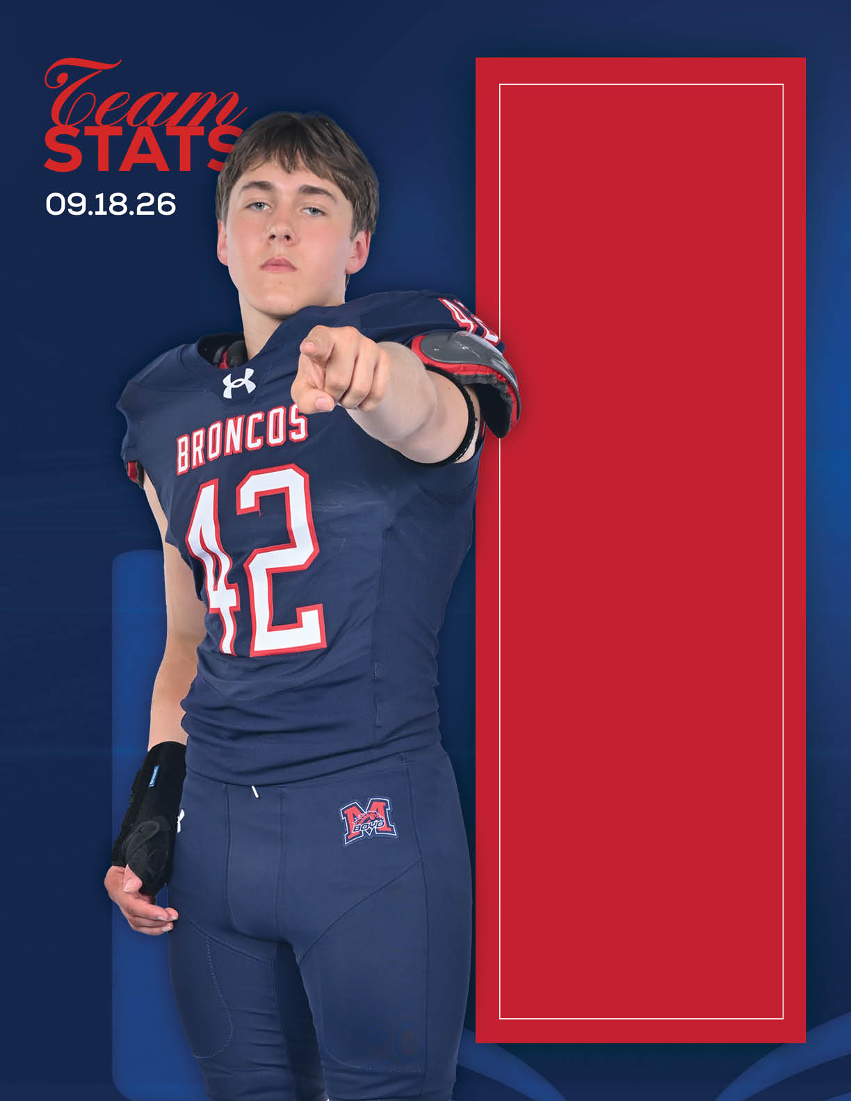 A football player is kicking a football. Description generated by AI