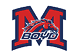 A blue and red logo of a lion. Description generated by AI