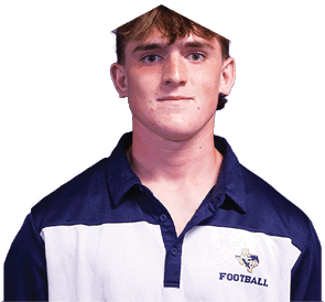 A young man wearing a white jersey with the number 10 on it. Description generated by AI