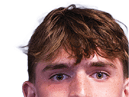 A young man wearing a white jersey with the number 10 on it. Description generated by AI