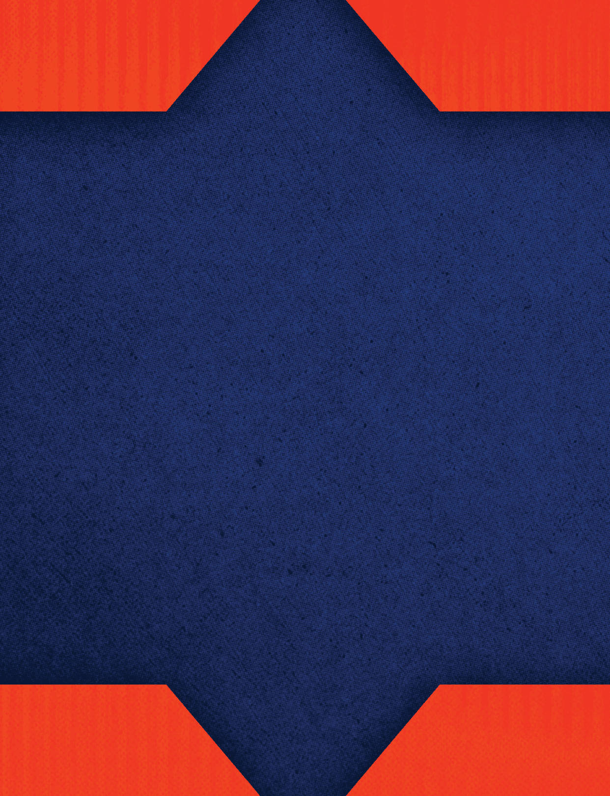 A blue and orange striped pattern. Description generated by AI