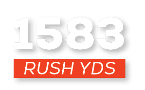 RUSH YDS,158