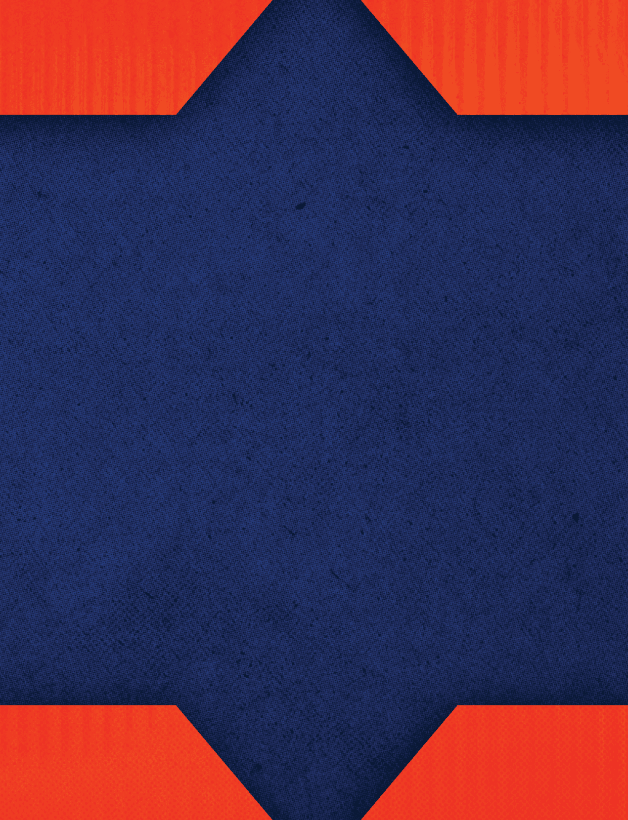 A blue and orange striped pattern. Description generated by AI