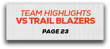 page 23,team highlights vs trail blazer