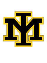 A logo for a college or university is displayed in yellow and black. AI generated content