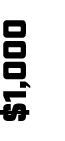$1,000