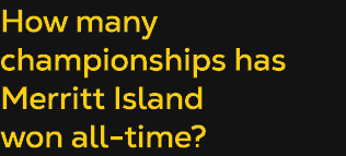 How many championships has Merritt Island won all time?