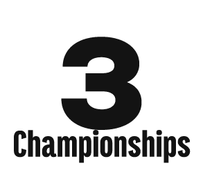 3 Championships