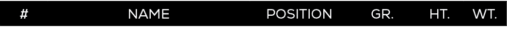 #,NAME,POSITION,GR.,HT.,WT.