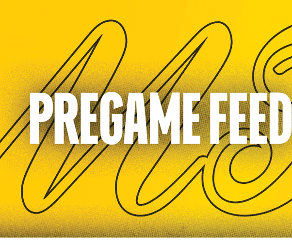 A black and yellow sign with the word feed on it. Description generated by AI