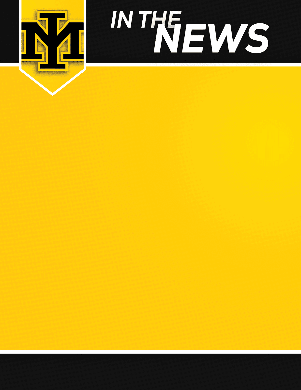 A yellow background with a logo. Description generated by AI