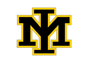 A black and yellow logo with the letters M and Y. Description generated by AI