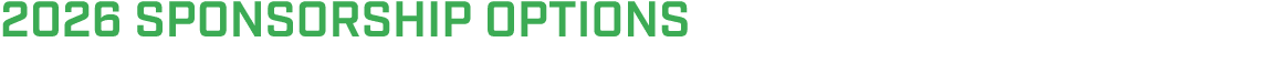 2026 SPONSORSHIP OPTIONS 