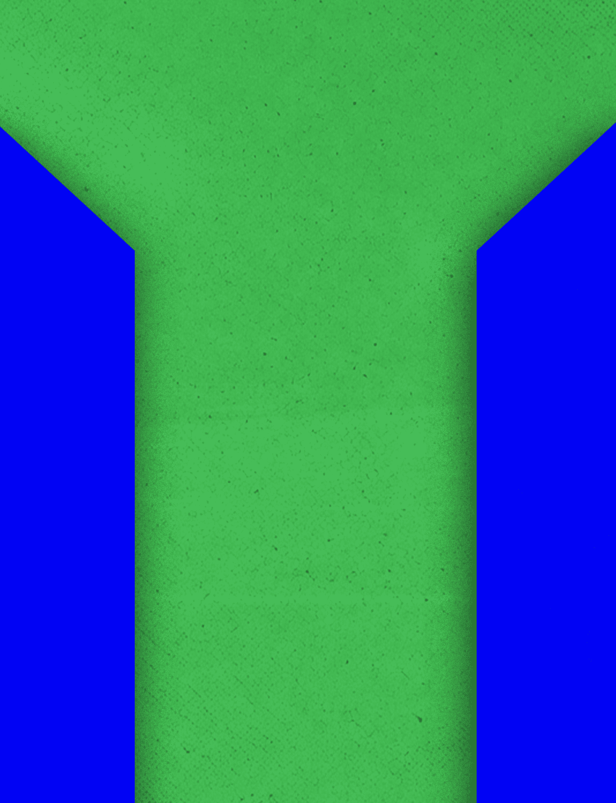 Three red and blue triangles. Description generated by AI