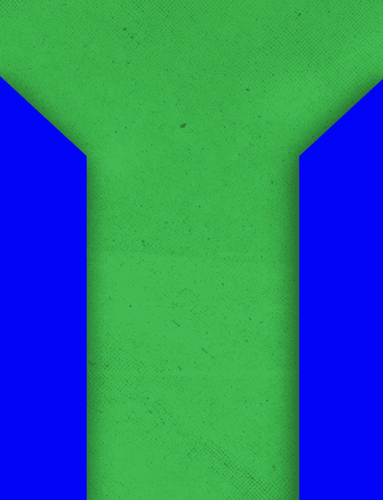 Three red and blue triangles on a blue background. Description generated by AI