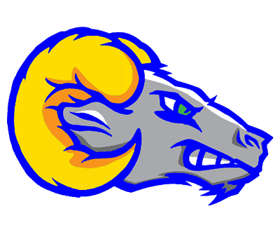 A blue and red logo of a lion. Description generated by AI