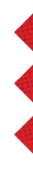 Three red diamond shapes arranged vertically on a white background. Descripci n generada con IA