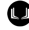 A black and white image of a book with the letters U and R on it. Description generated by AI