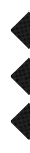 Three black diamond shapes arranged vertically on a white background. Descripci n generada con IA