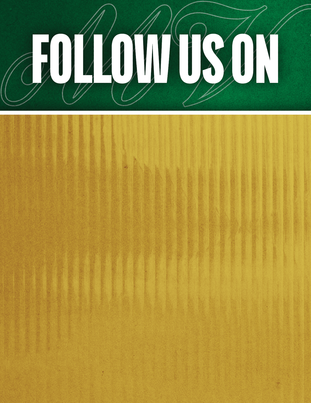 A yellow and green striped fabric. Description generated by AI