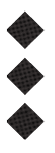 A black and white image of a circle with a line through it. Description generated by AI