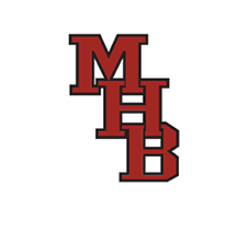 A red and white logo for MHB. Description generated by AI