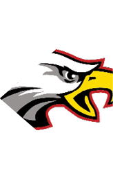 A black and red Indian head logo. Description generated by AI
