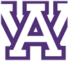 A stylized purple logo combining the letters W and A in a bold, blocky font. Description generated by AI
