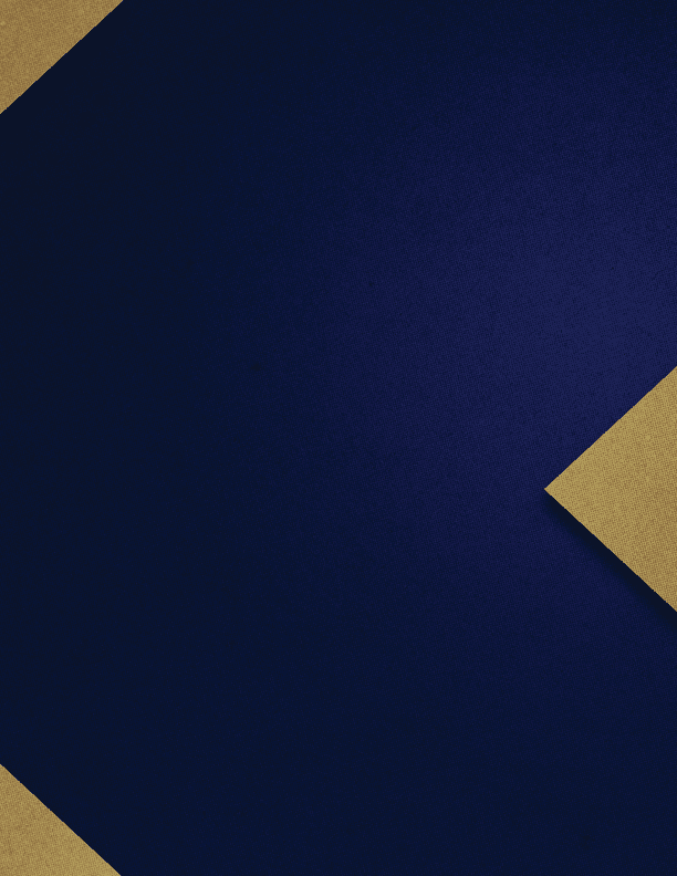 A blue and gold triangle. Description generated by AI
