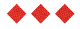 A black and white image of a circle with a red dot in the middle. Description generated by AI