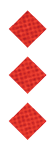 A black and white image of a circle with a red dot in the middle. Description generated by AI