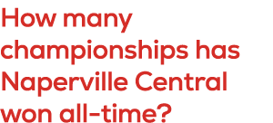 How many championships has Naperville Central won all time?