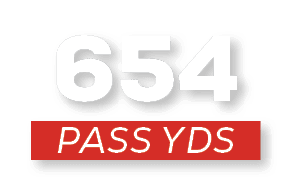 pass YDS,65