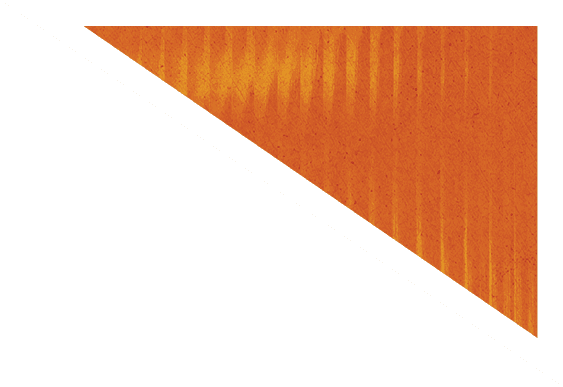 A green background with a white mark on it. AI generated content