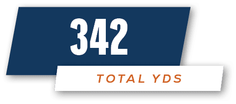 TOTAL YDS,342