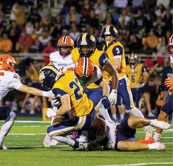 A group of football players celebrating a victory. AI generated content
