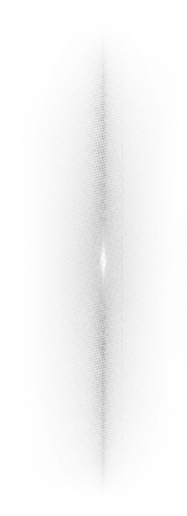 A black and white image of a circle with a light in the center. Description generated by AI