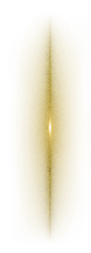 A yellow circle with a light shining in it. Description generated by AI