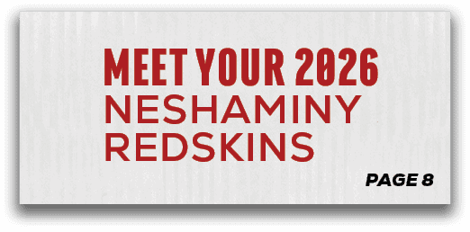 page 8,MEET YOUR 2026 NESHAMINY REDSKIN