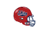 A blue and red logo of a cat with its mouth open. Description generated by AI