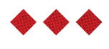 A black and white image of a circle with a red dot in the middle. Description generated by AI