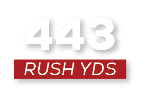 RUSH YDS,44