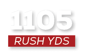 RUSH YDS,110