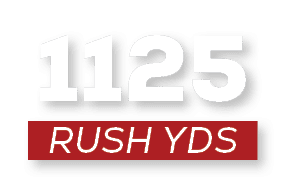 RUSH YDS,112
