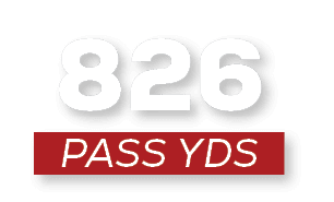 pass YDS,82