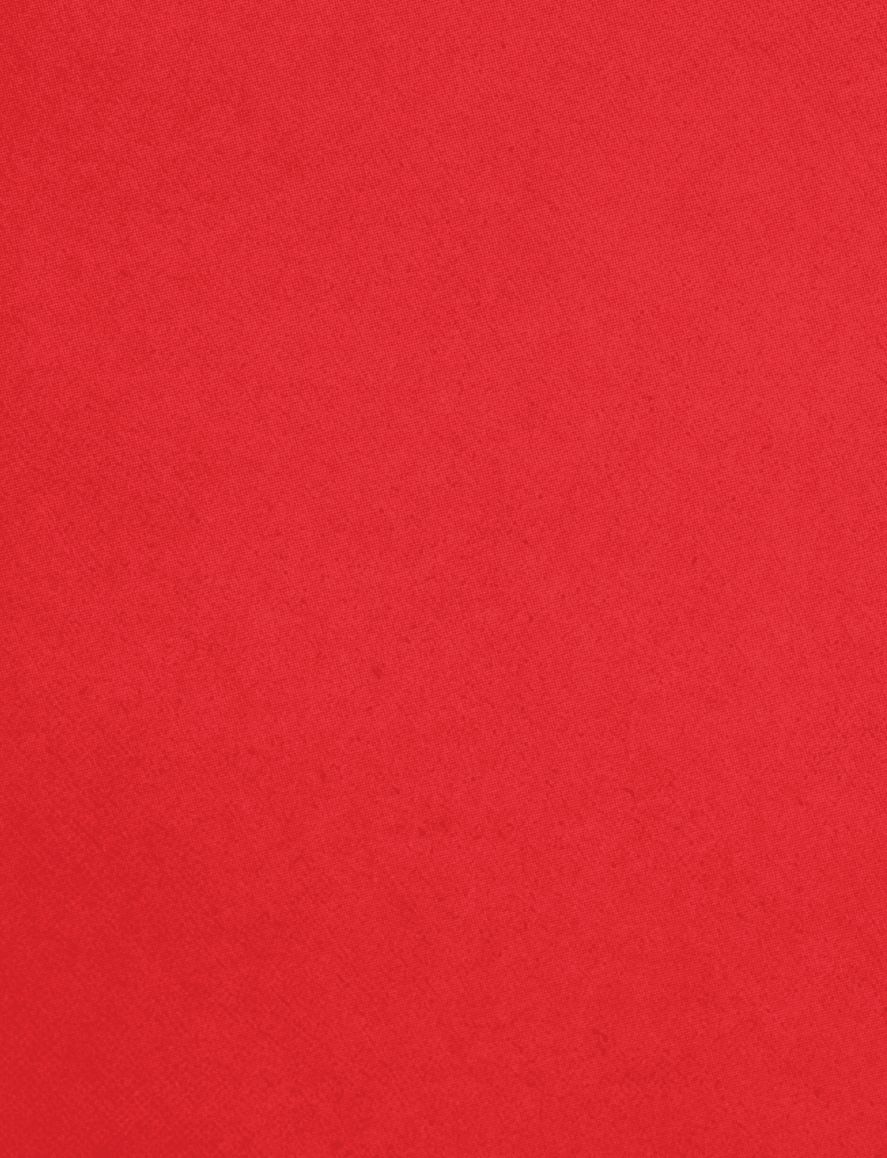 A red cloth with a white border. Description generated by AI