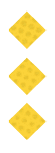 A black and white image of a circle with a yellow dot in the middle. Description generated by AI