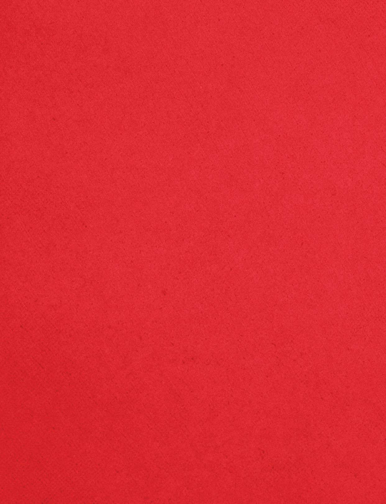 A red cloth with a white border. Description generated by AI