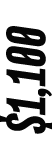 $1,100