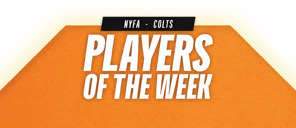 A yellow and green sign that says “Players of the Game". Description generated by AI